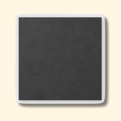 Porcelain Magnet, Square, Love & Surprise