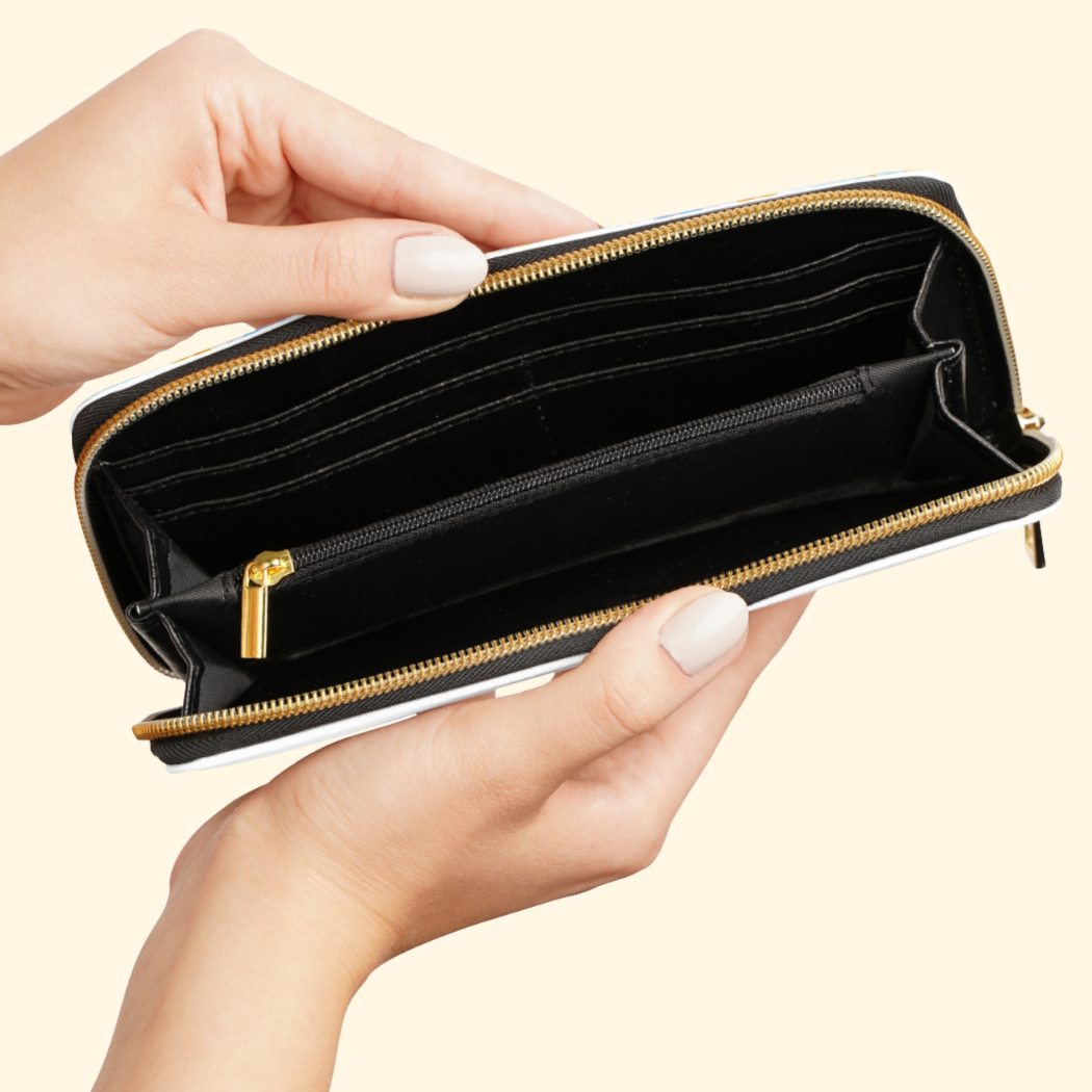 Zipper Wallet – “Aligned With Prosperity”