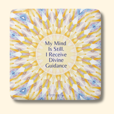 Porcelain Magnet, Square, Still Mind