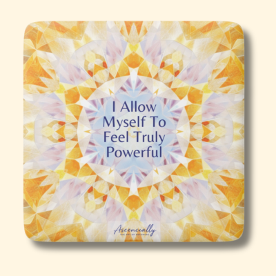 Porcelain Magnet, Square, Truly Powerful