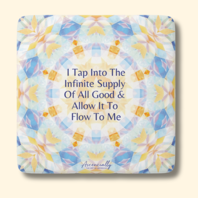 Porcelain Magnet, Square, Infinite Supply