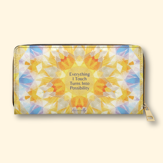 Zipper Wallet – “Infinite Possibilities”