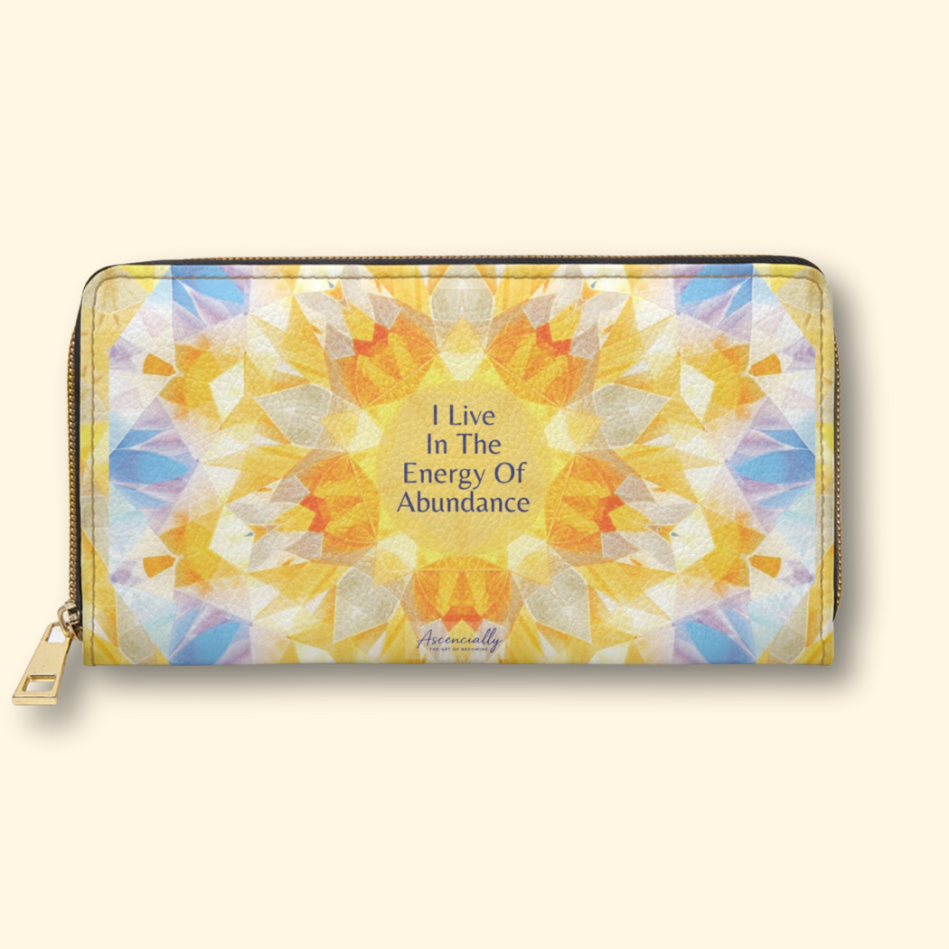 Zipper Wallet – “Infinite Possibilities”