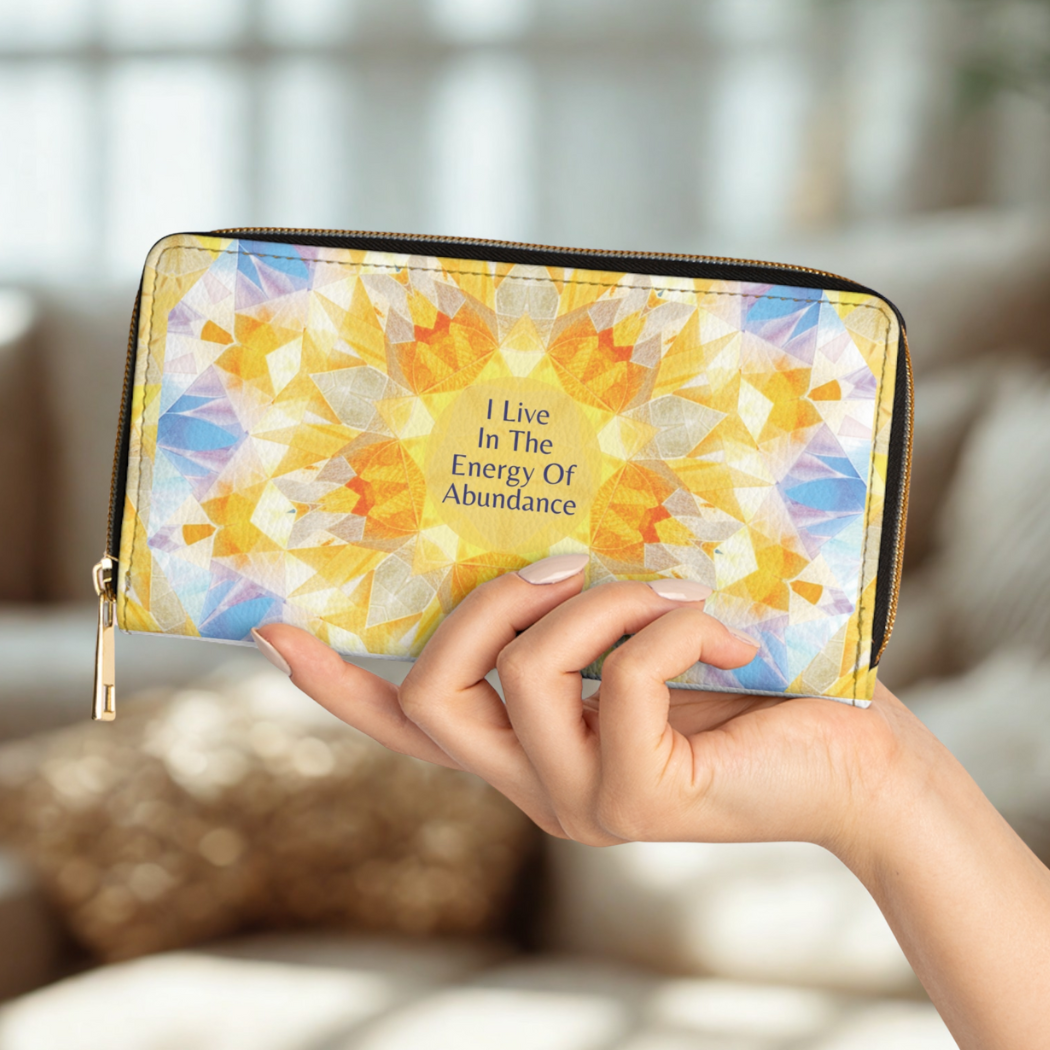 Zipper Wallet – “Infinite Possibilities”