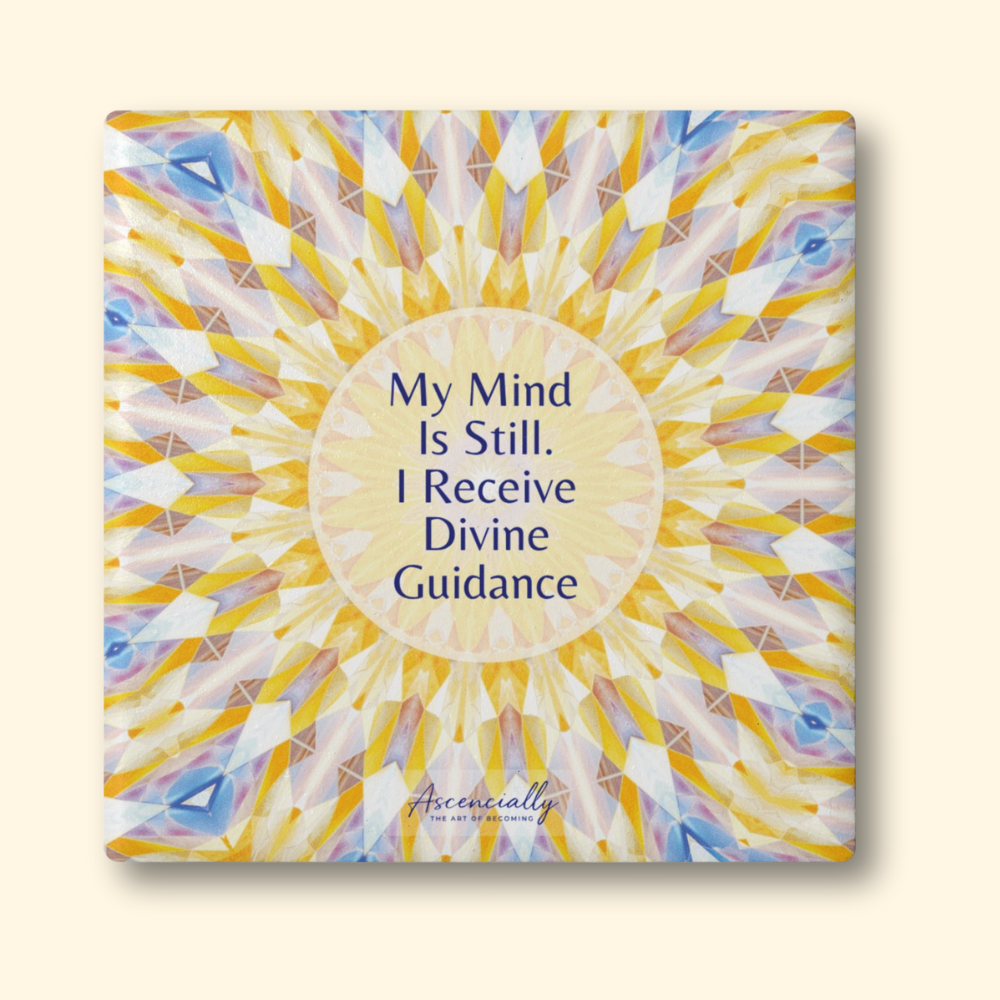 Ceramic Coaster, Still Mind