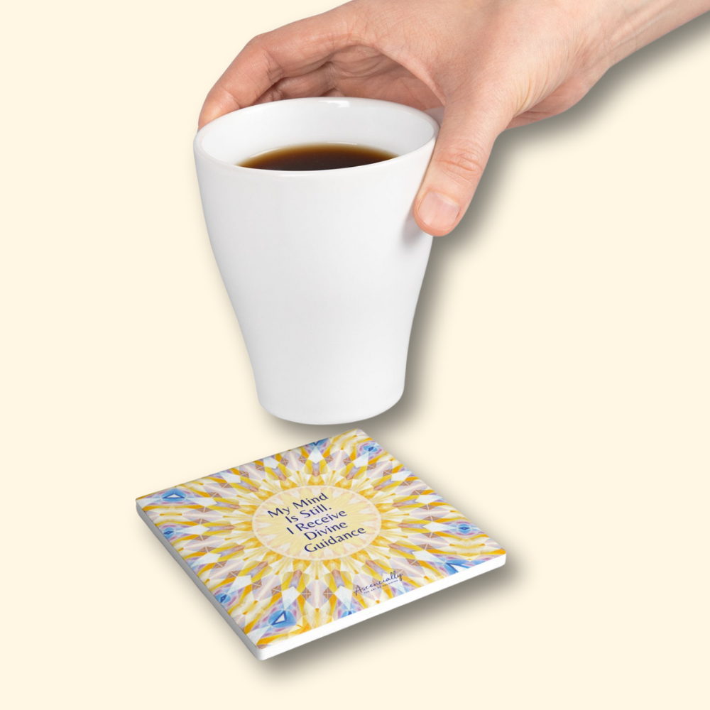 Ceramic Coaster, Still Mind