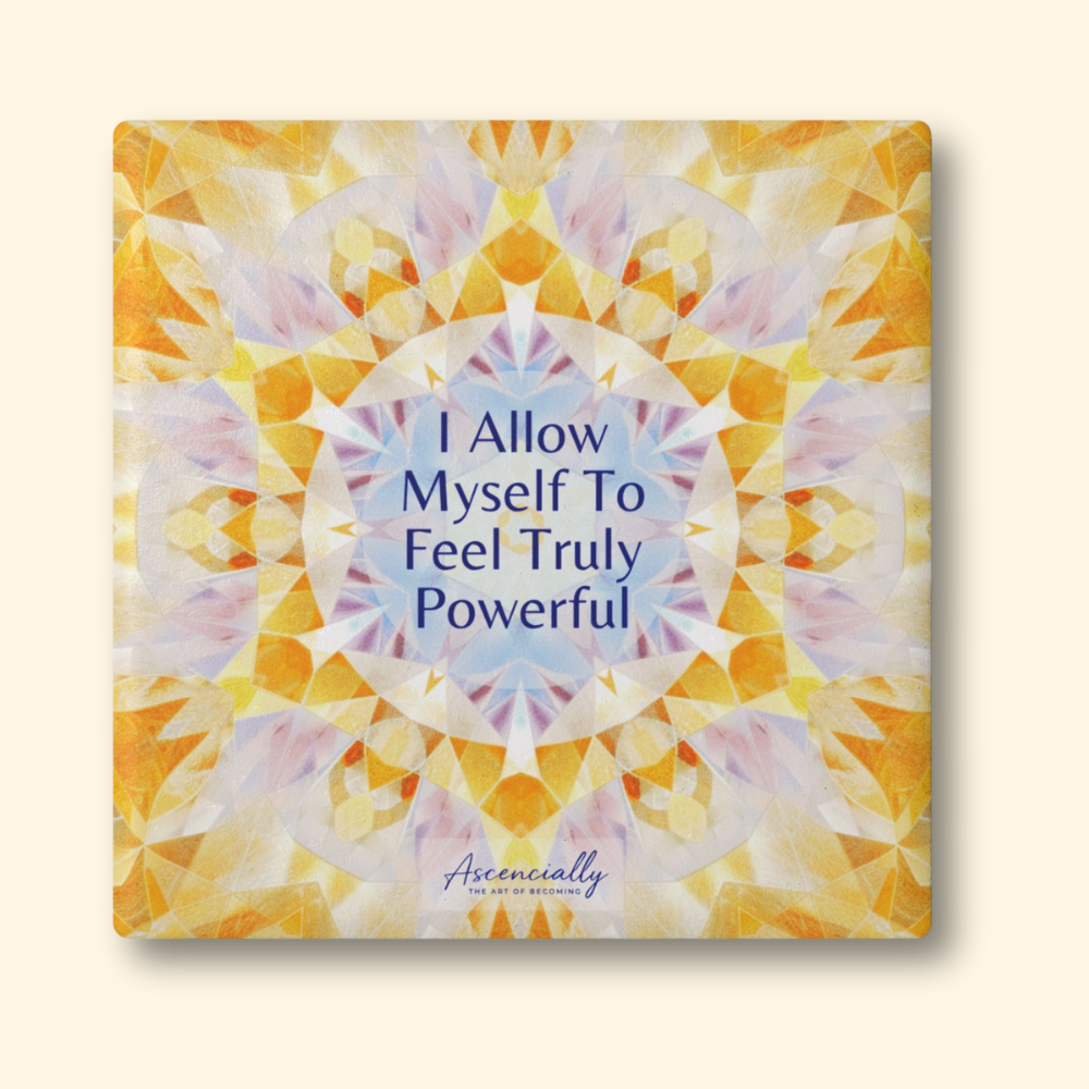 Ceramic Coaster, Truly Powerful