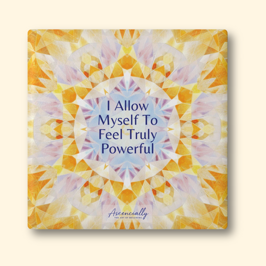 Ceramic Coaster, Truly Powerful