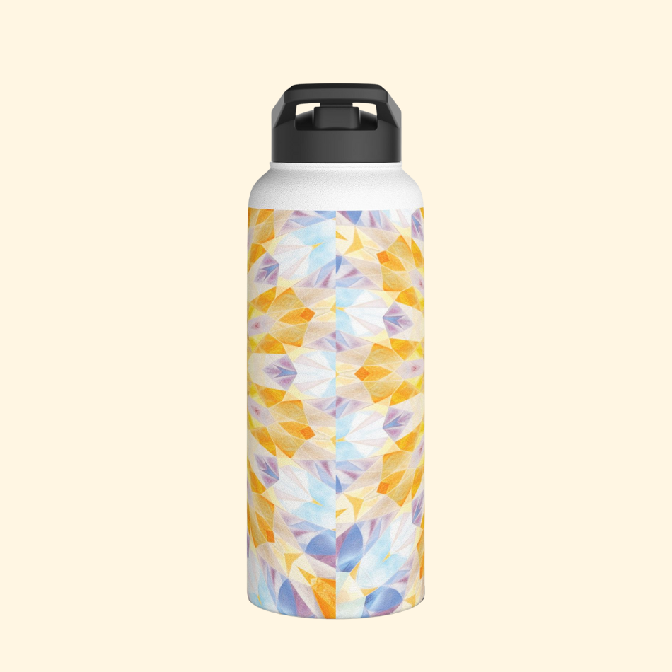 Stainless Steel Water Bottle – “Love My Body”